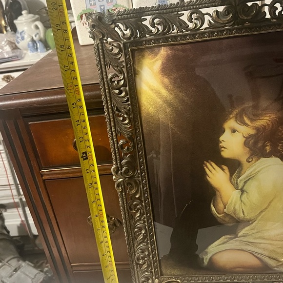 Infant Samuel vintage brass frame - Picture 4 of 4